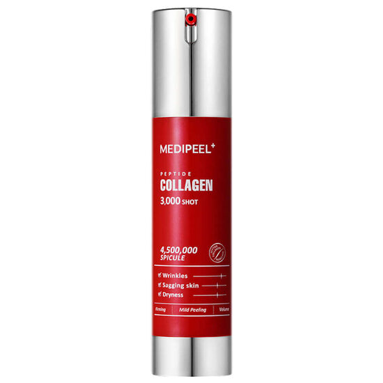 Maigs atjaunojošs serums ar mikroadatām MEDIPEEL Red Lacto Collagen Peptide 3000 Shot Serum